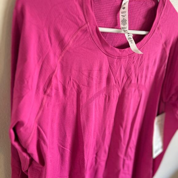 Lululemon Swifty Tech LS 2.0 Race Women's 14 NWT - Picture 8 of 10